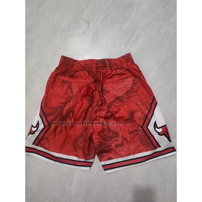 Pantaloncini Chicago Bulls Asian Heritage Just Don Rosso